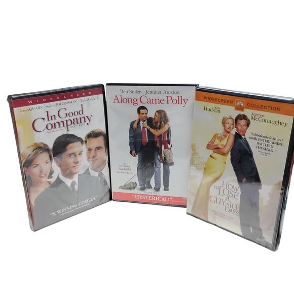 Lot of 3 DVDs Comedy Romance In Good Company Along Came Polly Lose a Guy 10 Days - Picture 13 of 13